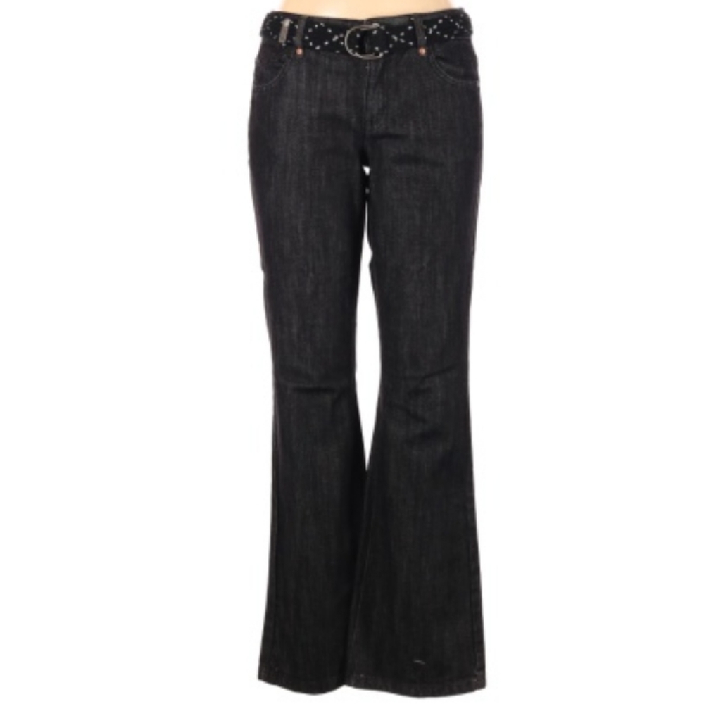 TOMMY HILFIGER BLACK WASH JEANS (LIKE NEW)